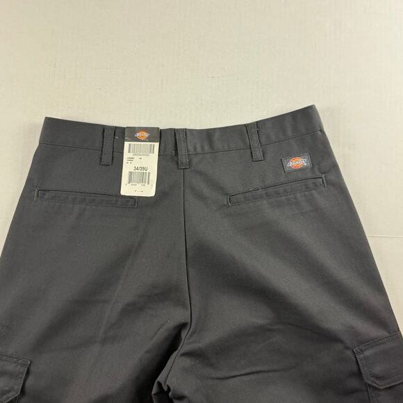 Dickies Workwear Black Cargo Pants - 34x39 - New with Tags - Picture 7 of 11